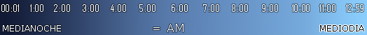 HORARIO AM