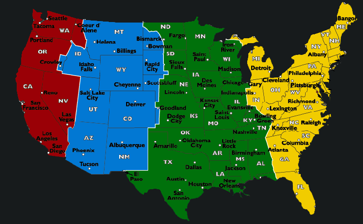 time zone diet