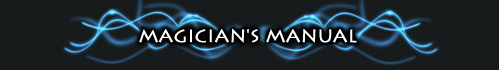 MAGICIAN'S MANUAL